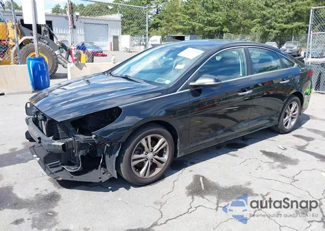 2018 Hyundai Sonata Sel+ z USA, uszkodzony, nr VIN 5NPE34AF4JH714290